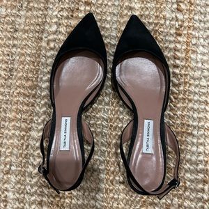Tabitha Simmons Suede Kitten Heel